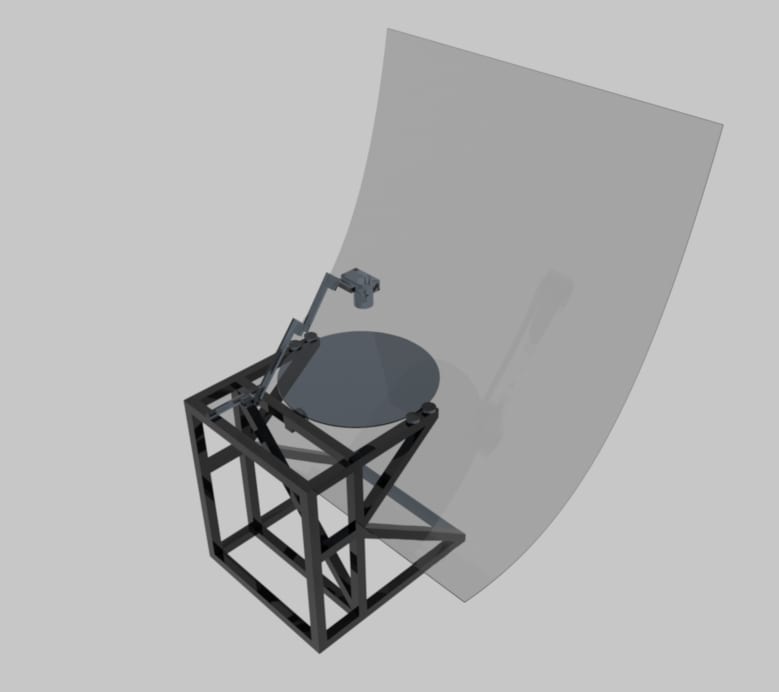 Kolovue model in FreeCAD